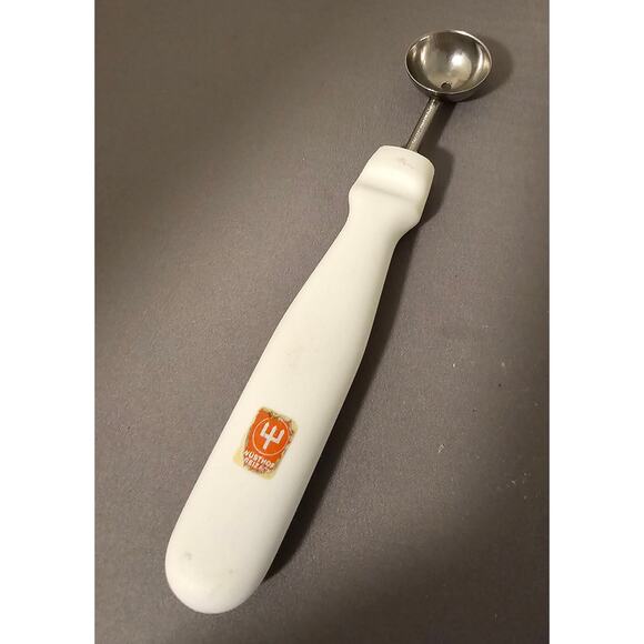Vintage Wusthof White Plastic Handle Melon Baller - Germany - Picture 1 of 5